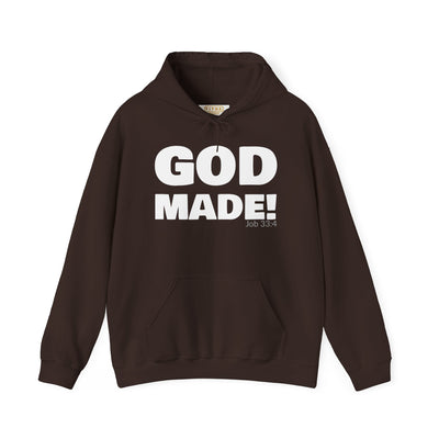 GOD MADE! Collection | Hoodie | (Job 33:4)