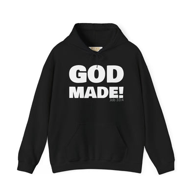 GOD MADE! Collection | Hoodie | (Job 33:4)