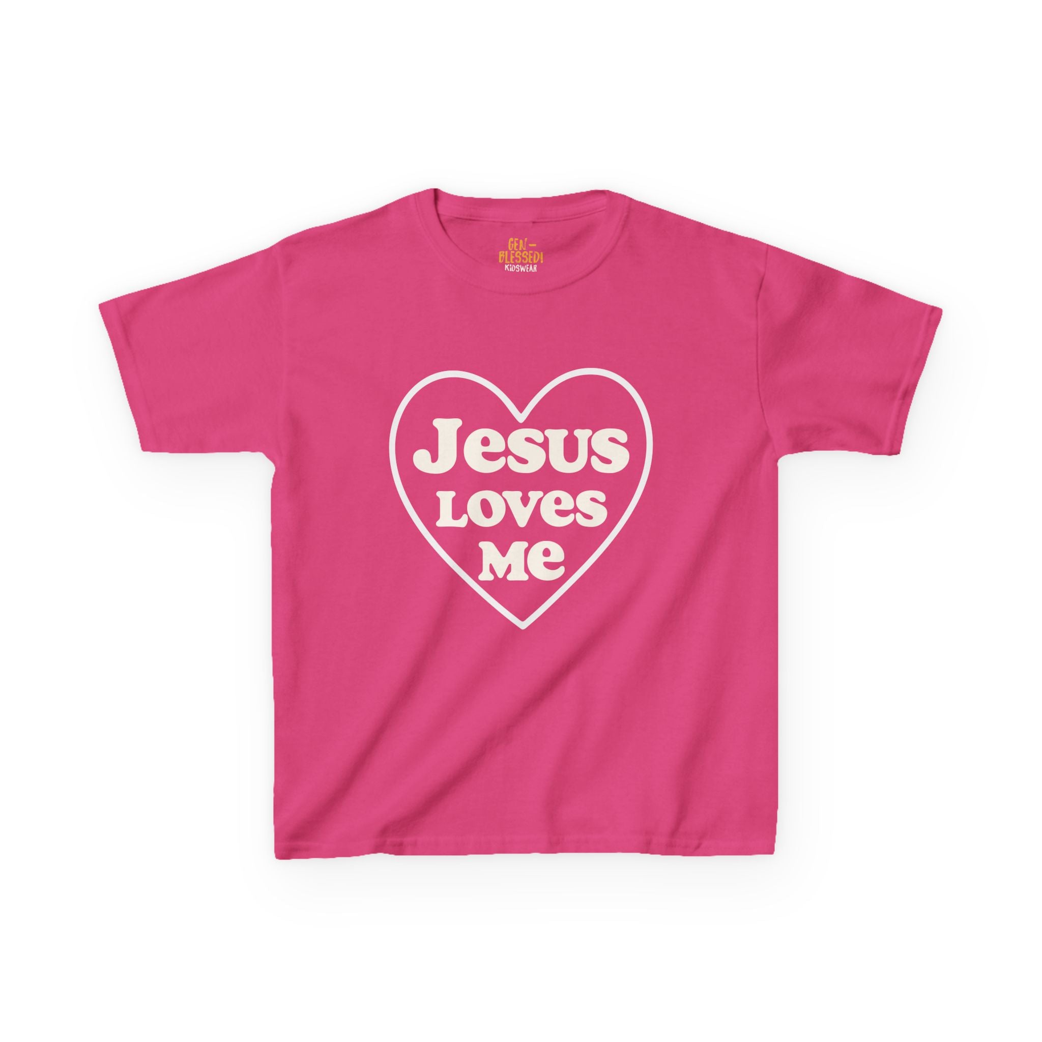 Jesus Loves Me | Kids Tee | Motivational Kids Shirt, Gifts for Young Dreamers, Casual Kids Clothing, Back to School Tee, Kids Hustle Tee