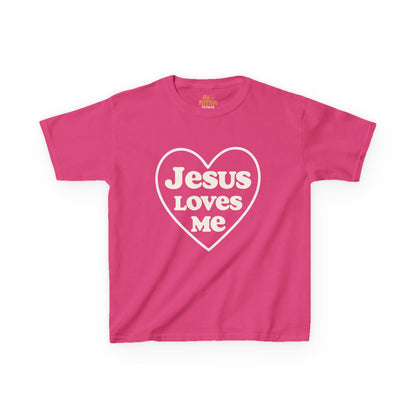 Jesus Loves Me | Kids Tee | Motivational Kids Shirt, Gifts for Young Dreamers, Casual Kids Clothing, Back to School Tee, Kids Hustle Tee
