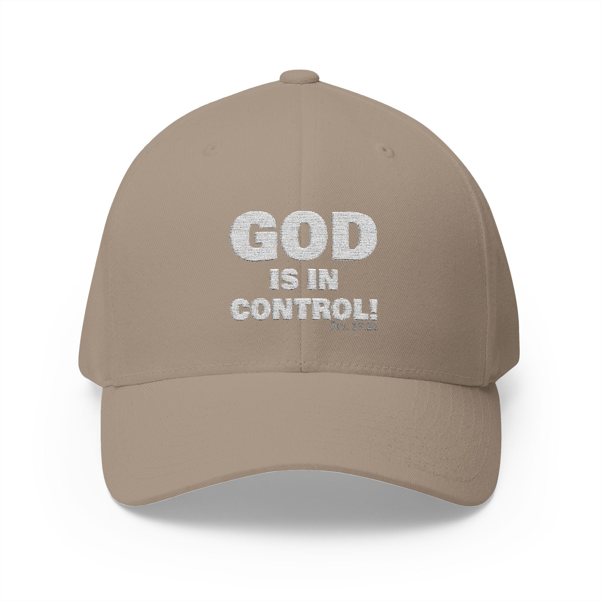GOD IS IN CONTROL! Collection | Embroidered Cap | (Proverbs 19:21 )
