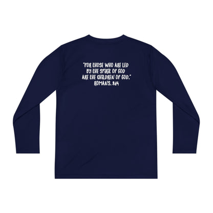 GOD'S CHILD! Collection | Youth Long Sleeve Tee | (Romans 8:14)
