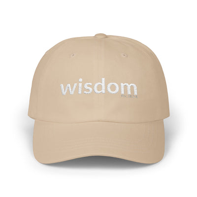 WISDOM Faithware Collection | Cap | (white text)