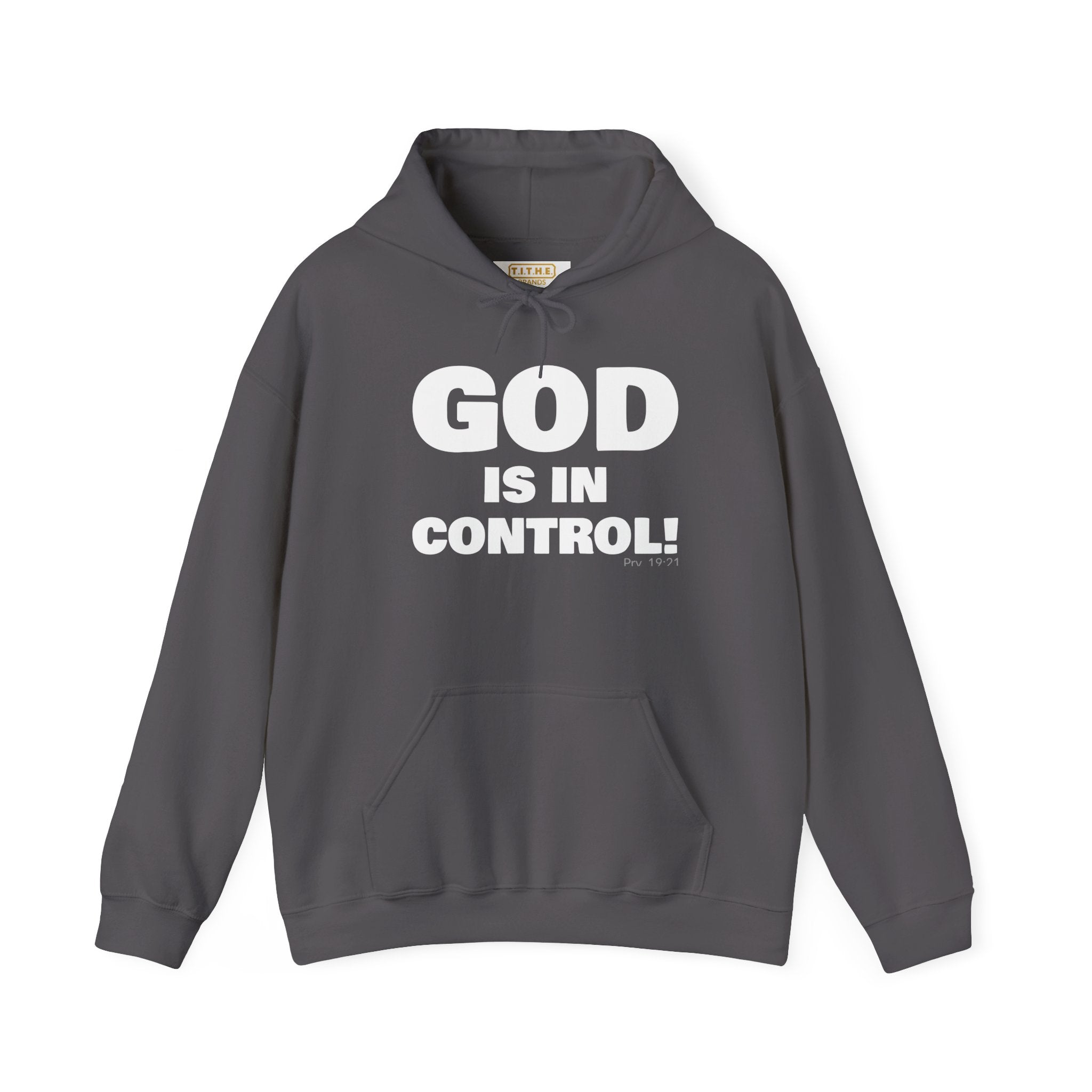 GOD IS IN CONTROL! | Hoodie | (Proverbs 19:21)