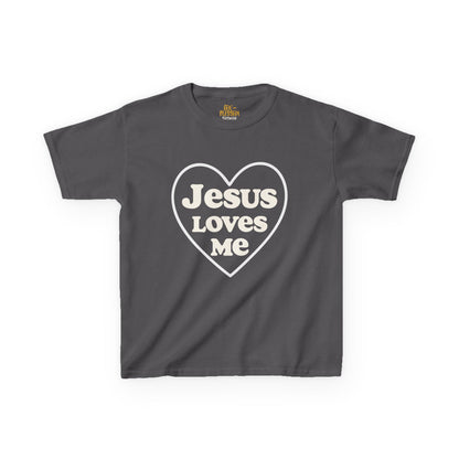 Jesus Loves Me | Kids Tee | Motivational Kids Shirt, Gifts for Young Dreamers, Casual Kids Clothing, Back to School Tee, Kids Hustle Tee