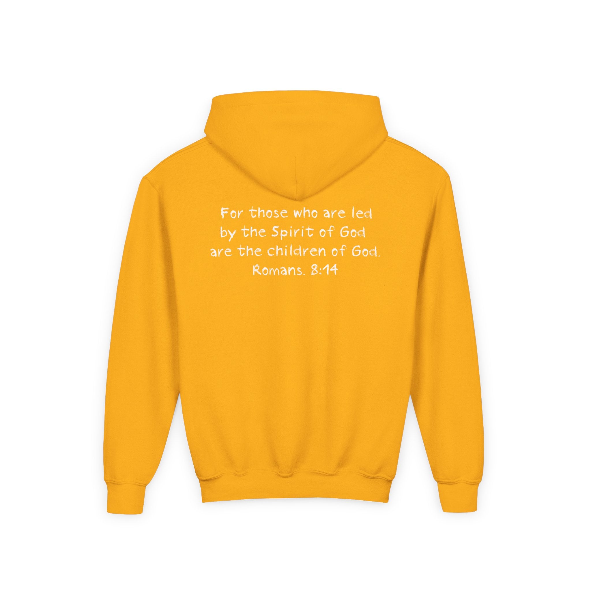 GOD'S CHILD! Collection | Hoodie [Youth]  | (Romans 8:14) - Pastel