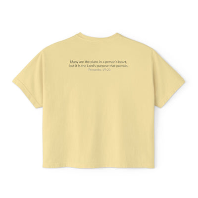 GOD IS IN CONTROL! Women's Boxy Tee