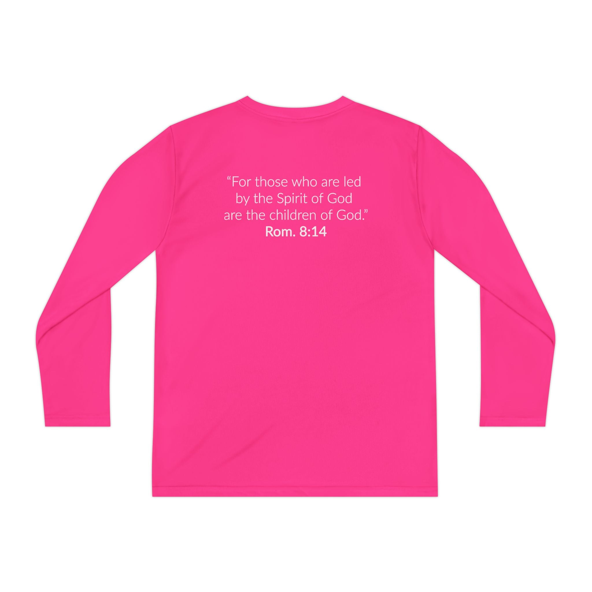 GOD'S CHILD! Collection Youth Long Sleeve Tee | (Romans 8:14)