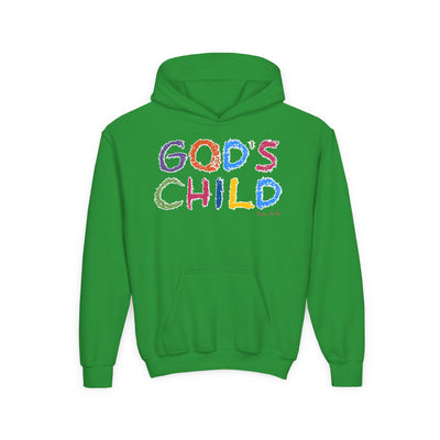 GOD'S CHILD! Collection | Hoodie [Youth]  | (Romans 8:14) - Pastel