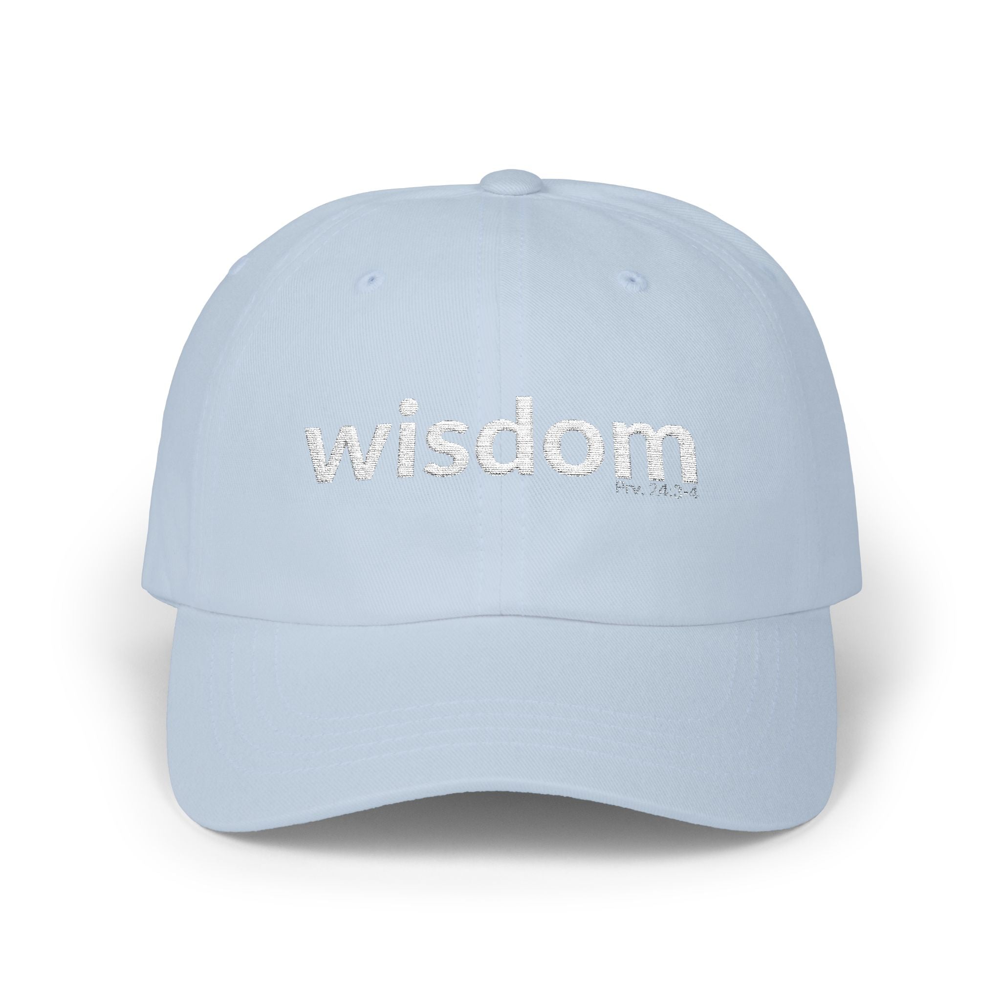 WISDOM Faithware Collection | Cap | (white text)