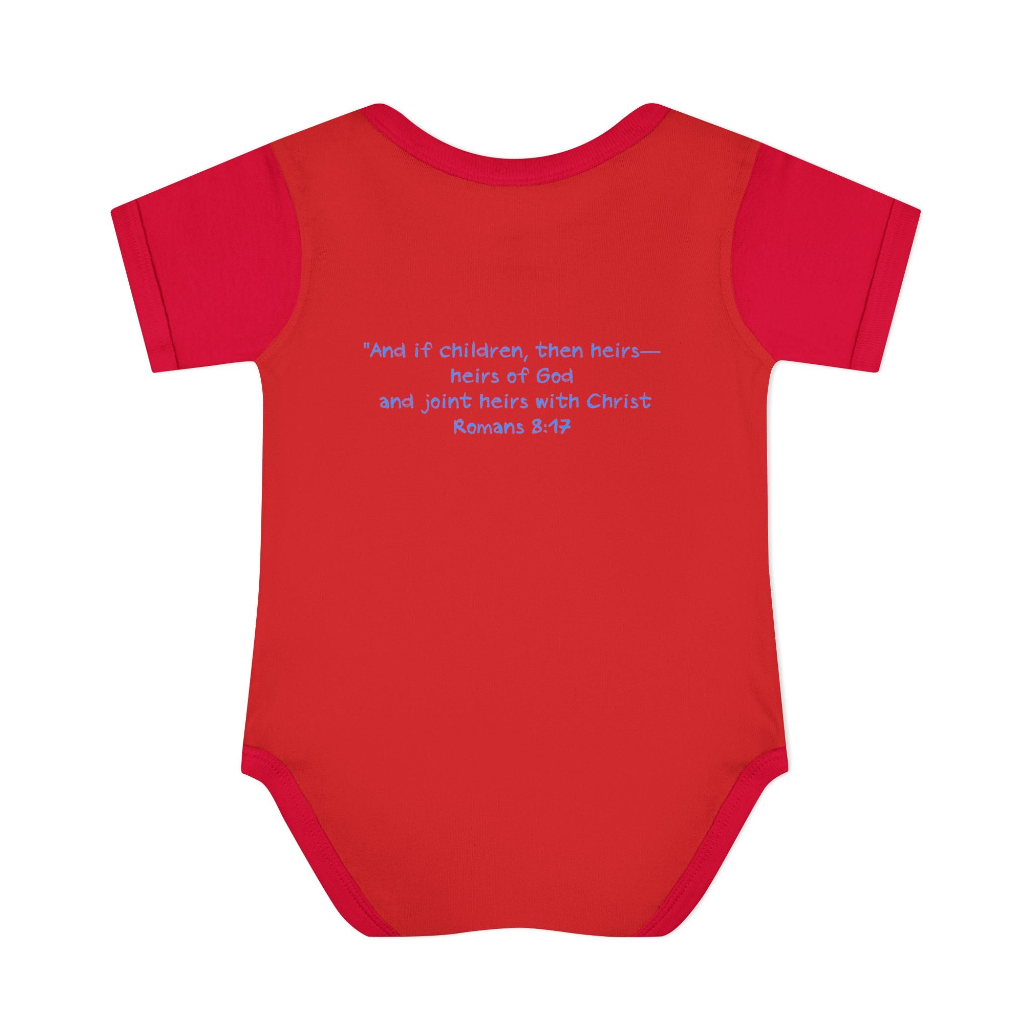 KINGDOM KID | Infant Bodysuit | Baby Heirs Collection (Romans 8:17)