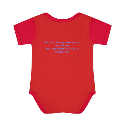 KINGDOM KID | Infant Bodysuit | Baby Heirs Collection (Romans 8:17)