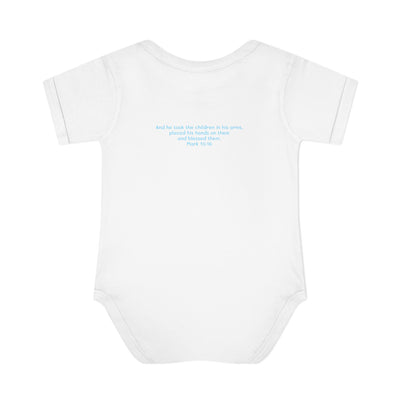 Blessed Baby | Onesie | Blessed Infant Bodysuit — Mark 10:16