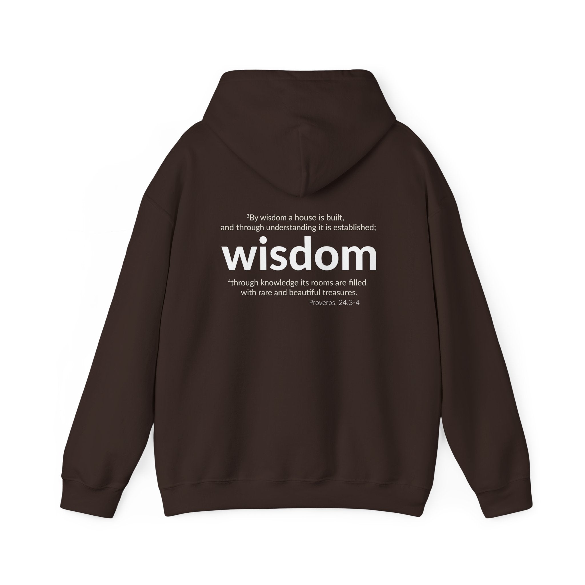 WISDOM | Faithware Collection – Hoodie | (Proverbs 24:3-4)