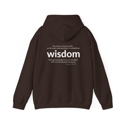 WISDOM | Faithware Collection – Hoodie | (Proverbs 24:3-4)