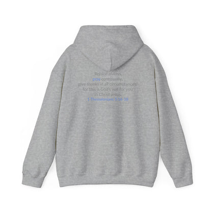 PRAY! Collection | Hoodie | Faith-Based Streetwear for Prayer Warriors | (1 Thessalonians 5:16-18)