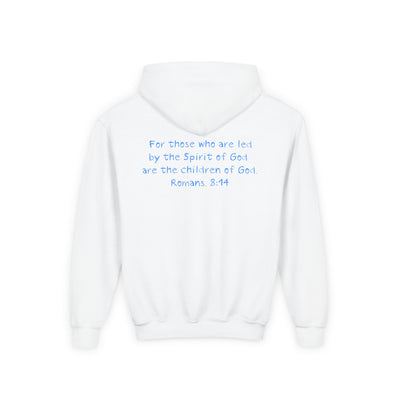 GOD'S CHILD! Collection | Hoodie [Youth]  | (Romans 8:14) - Pastel