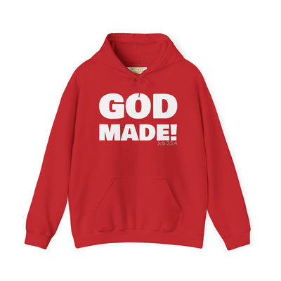 GOD MADE! Collection | Hoodie | (Job 33:4)