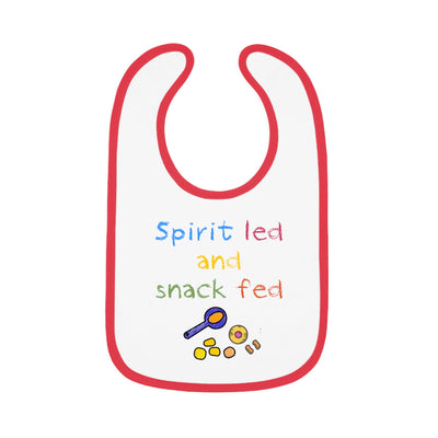 SPIRIT LED AND SNACK FED Bib