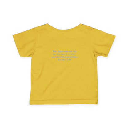 GOD'S CHILD! | Colorful Infant Fine Jersey Tee | Baby Heirs Collection (Roman's 8:14)