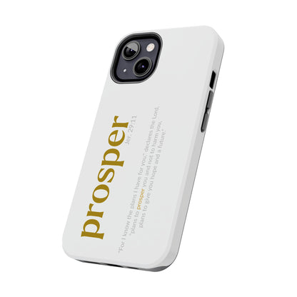 PROSPER 29:11 COLLECTION |  Tough Phone Case |  (Jeremiah 29:11)
