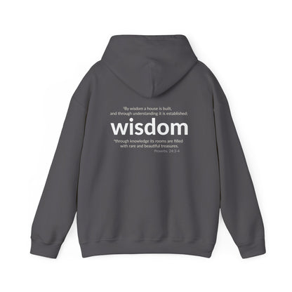 WISDOM | Faithware Collection – Hoodie | (Proverbs 24:3-4)