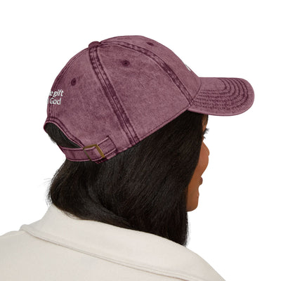 SAVED × GRACE Vintage Cap | Ephesians 2:8–9
