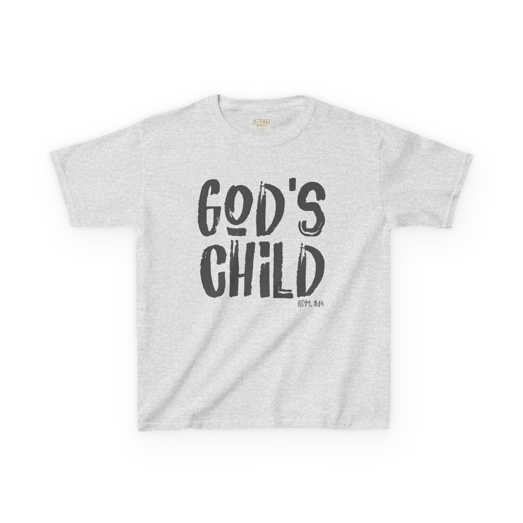 GOD'S CHILD! Collection |  Inspirational Youth Tee-Shirt | (Romans 8:14)
