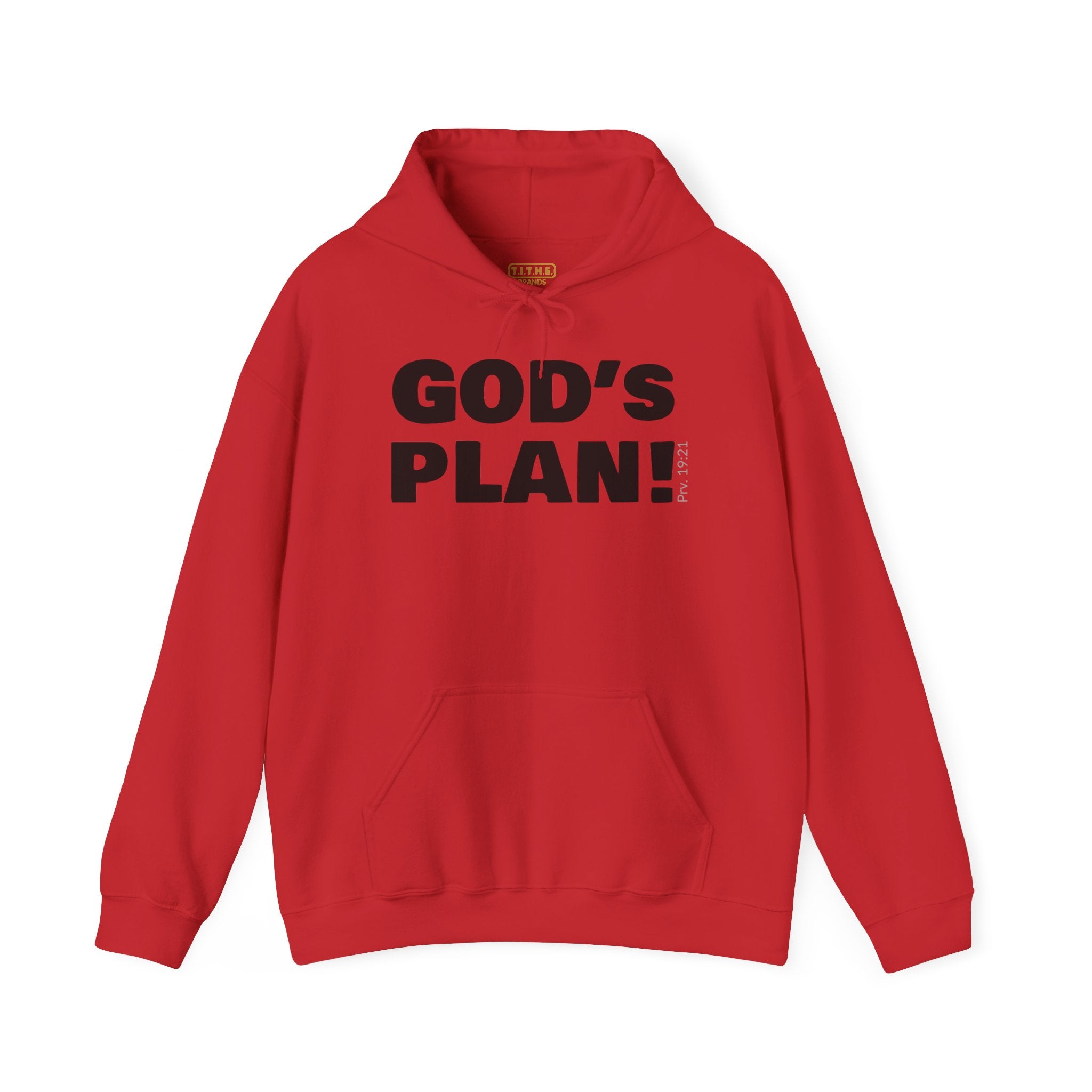 GOD'S PLAN! Collection | Unisex Hoodie | (Proverbs 19:21 )