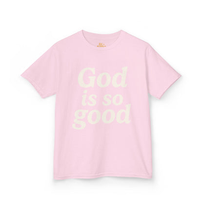 God Is So Good | Kids Tee | Motivational Kids Shirt, Gifts for Young Dreamers, Casual Kids Clothing, Back to School Tee, Kids Hustle Tee