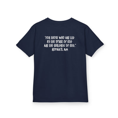 GOD'S CHILD! Collection |  Inspirational Youth Tee-Shirt | (Romans 8:14)