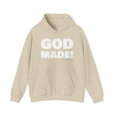 GOD MADE! Collection | Hoodie | (Job 33:4)
