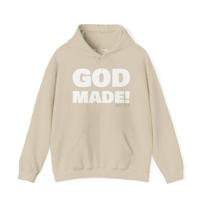 GOD MADE! Collection | Hoodie | (Job 33:4)