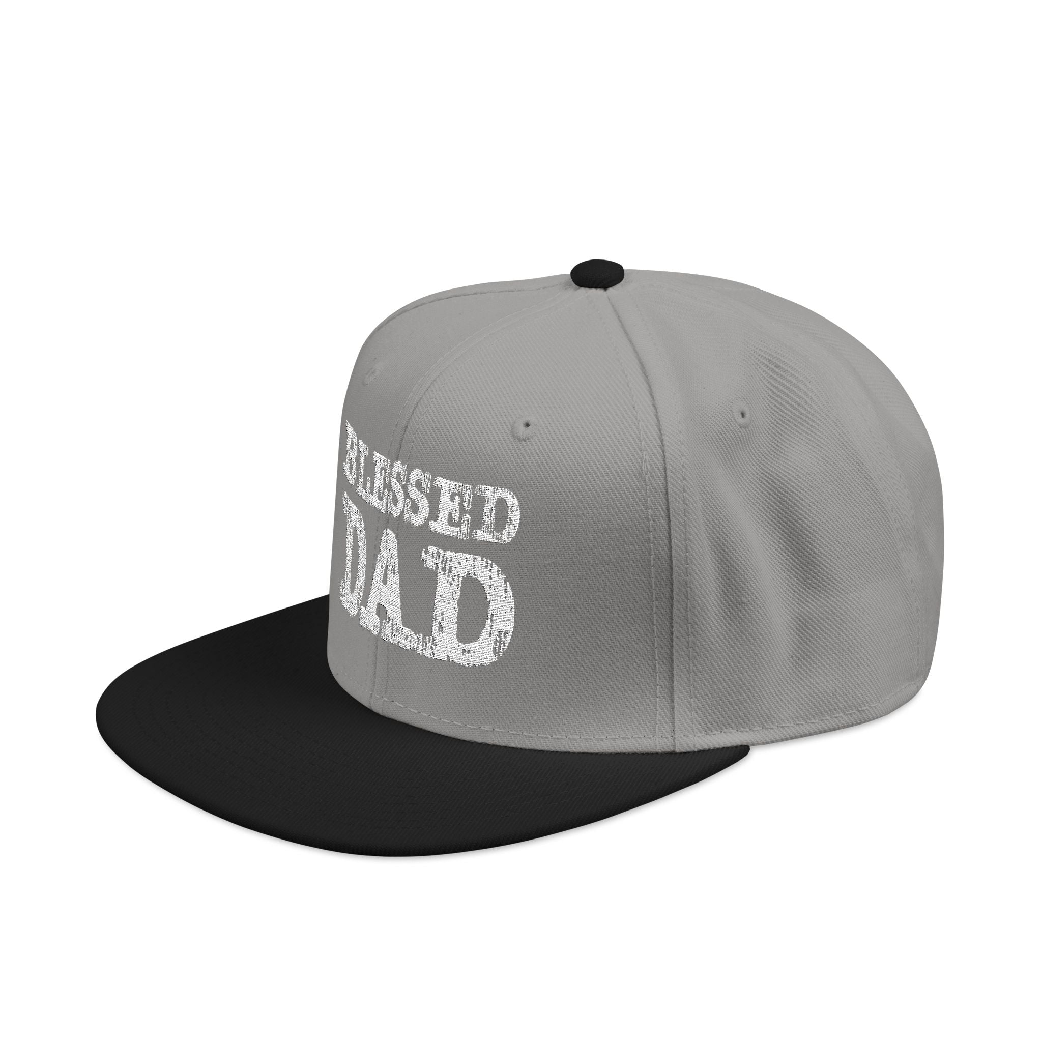 BLESSED DAD |  Snapback Hat |  Embroidered Cap for Father's Day, Gift for Dads, Trendy Father's Day Gift, Casual Everyday Wear