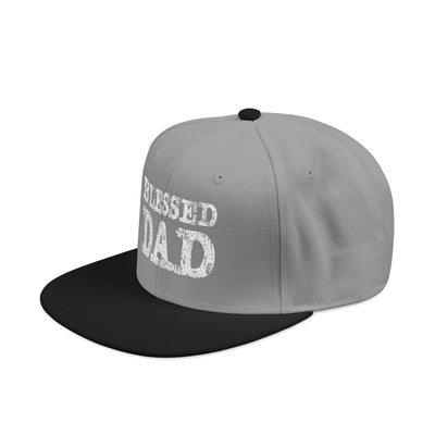 BLESSED DAD |  Snapback Hat |  Embroidered Cap for Father's Day, Gift for Dads, Trendy Father's Day Gift, Casual Everyday Wear