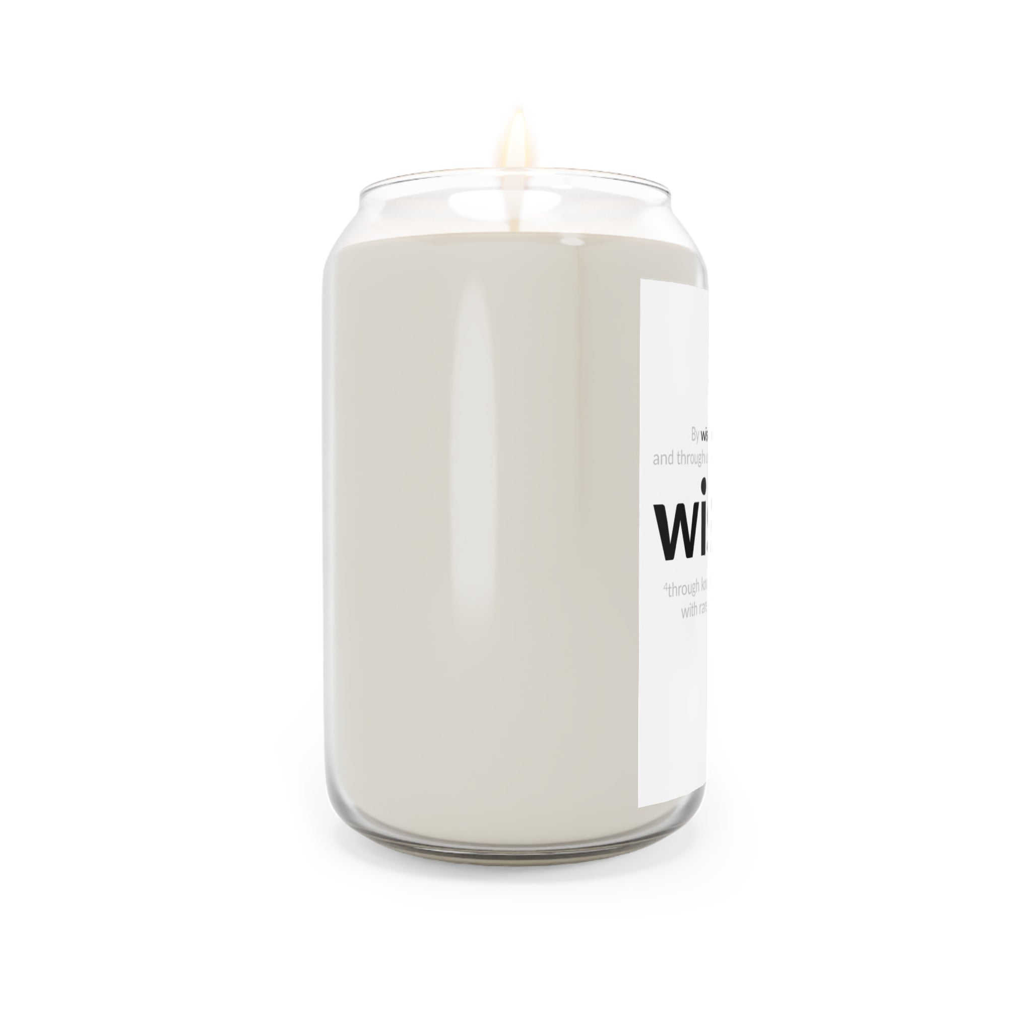 WISDOM! Collection | Scented Candle - 13.75oz | (Proverbs 24:3-4)