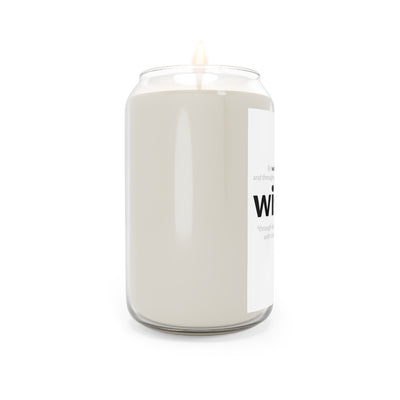 WISDOM! Collection | Scented Candle - 13.75oz | (Proverbs 24:3-4)