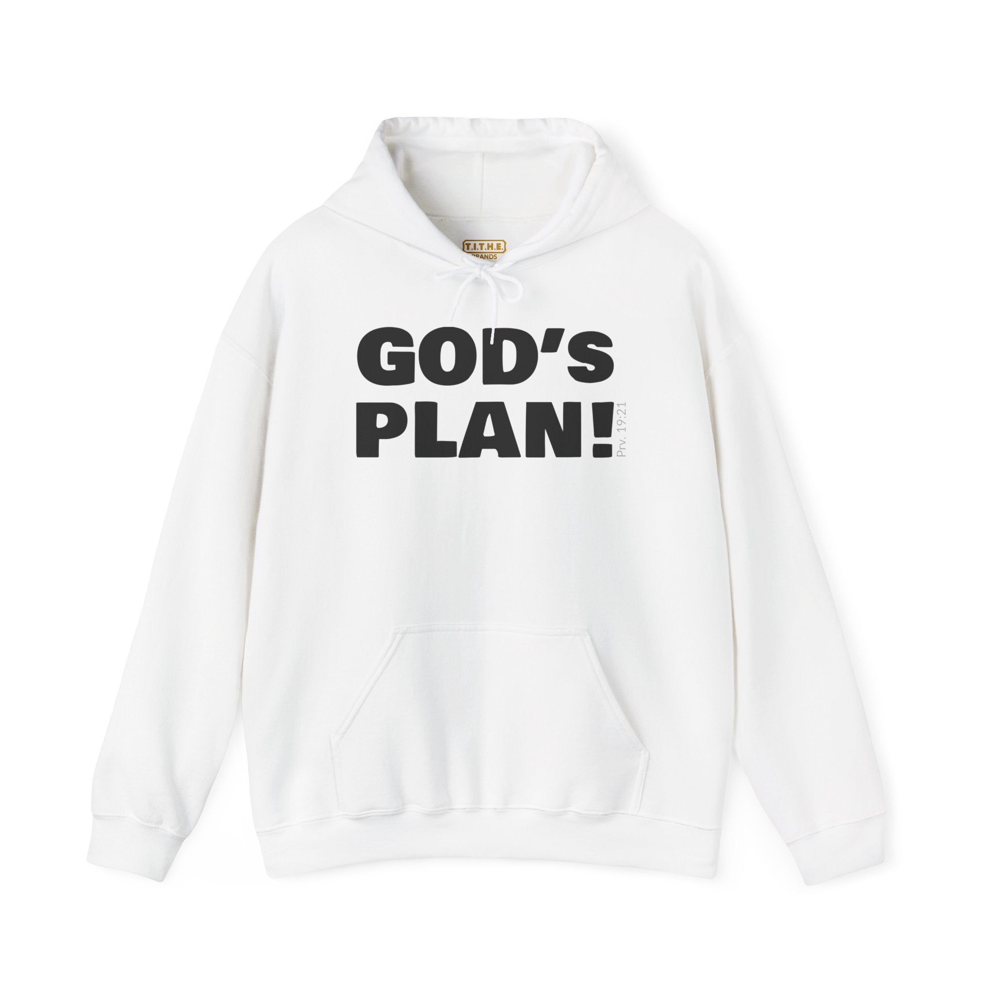GOD'S PLAN! Collection | Unisex Hoodie | (Proverbs 19:21 )