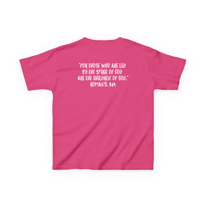 GOD'S CHILD! Collection |  Inspirational Youth Tee-Shirt | (Romans 8:14)