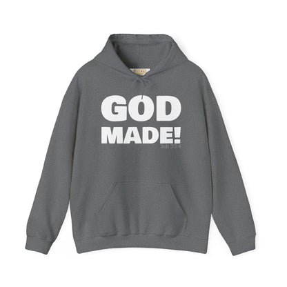 GOD MADE! Collection | Hoodie | (Job 33:4)