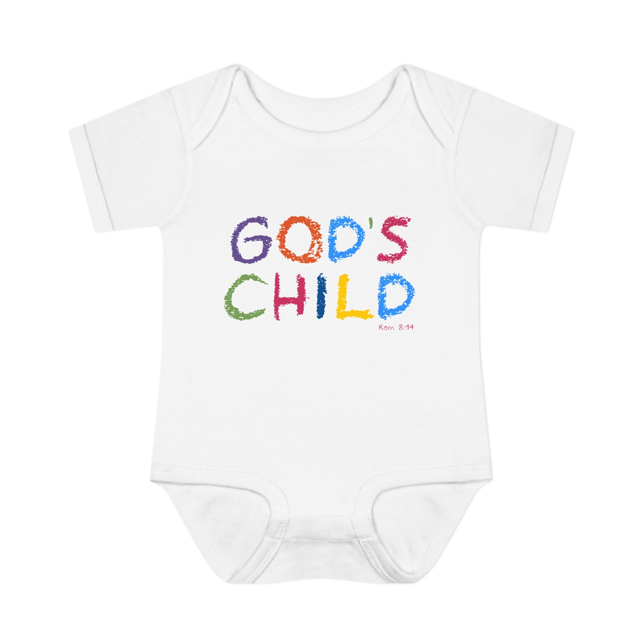 GOD'S CHILD! | Infant Bodysuit | Baby Heirs Collection (Roman's 8:14)