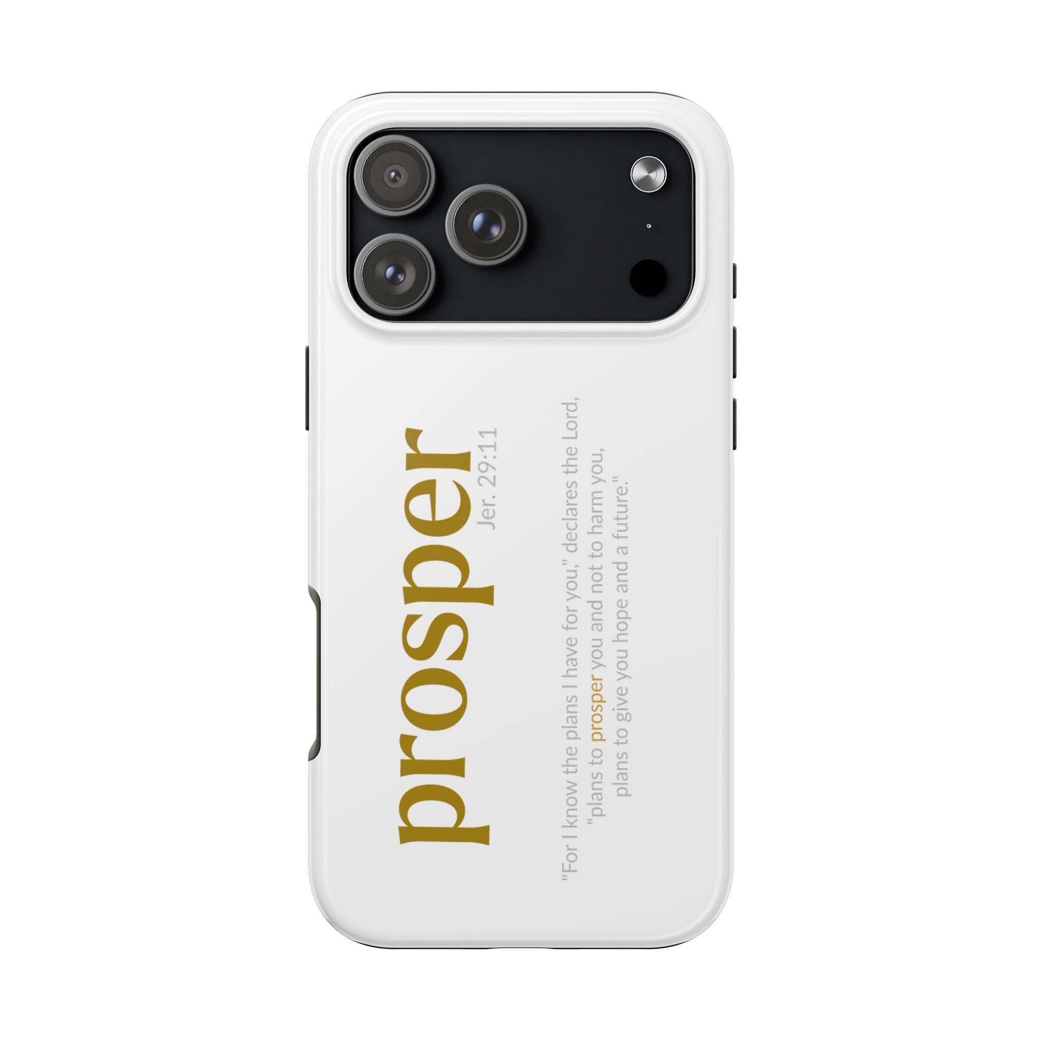 PROSPER 29:11 COLLECTION |  Tough Phone Case |  (Jeremiah 29:11)