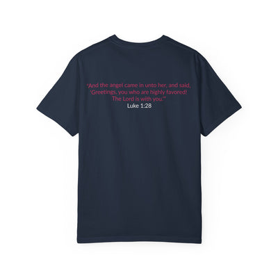 Blessed & Highly Favored Women's Tee | Luke 1:28