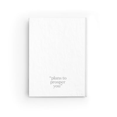 Inspirational Journal - "Plans to Prosper You" - Ruled Lines for Reflection and Growth