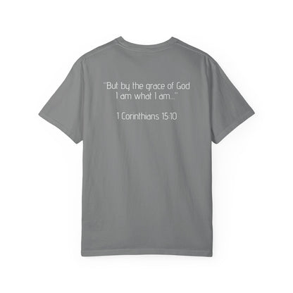 ONLY GOD T-Shirt – “God Is the Only Reason I Made It This Far” | Heavyweight Unisex Tee |  1 Corinthians 15:10 (NIV)