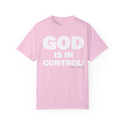 GOD IS IN CONTROL! Collection | Unisex T-Shirt | (Proverbs 19:21)