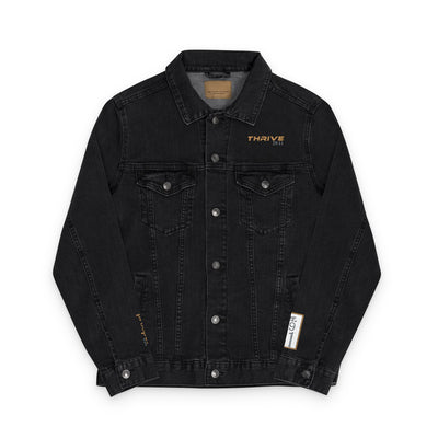 The THRIVE 29:11 Collection Unisex Embroidered Denim Jacket | (Jeremiah 29:11)