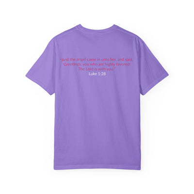 Blessed & Highly Favored Women's Tee | Luke 1:28
