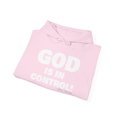 GOD IS IN CONTROL! Collection | Unisex Hoodie | (Proverbs 19:21 )