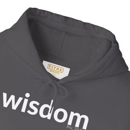 WISDOM | Faithware Collection – Hoodie | (Proverbs 24:3-4)